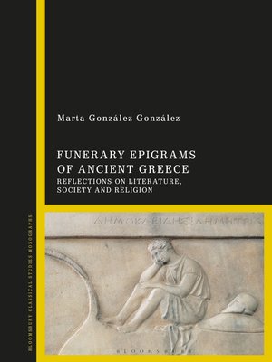 cover image of Funerary Epigrams of Ancient Greece